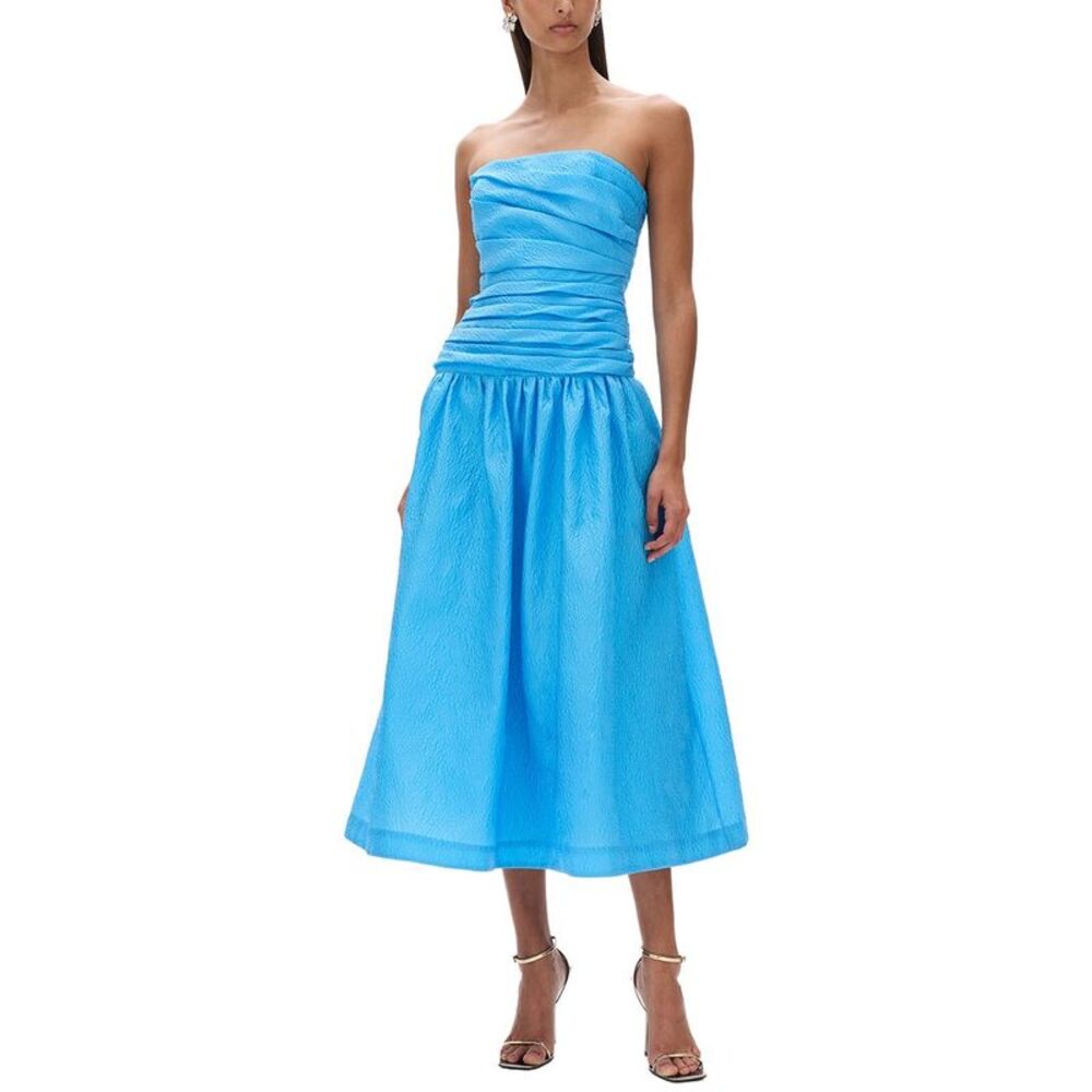 Rachel Gilbert Womens Sophia Flared Dress